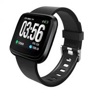 Nrpfell H108 Bluetooth Wristband G Sensor Women Physiology Heart Rate Blood Pressure Monitor Pedometer Fitness Tracker Smart Watch(Black)