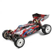Nsddm 1/10 Scale Rc Car ， 2.4G Full Scale Remote Control Car, 45km/h High Speed Racing Car Crawler Climbing Truck Toy Gifts for Kids and Adult (Metal Chassis/550 Brush Motor)