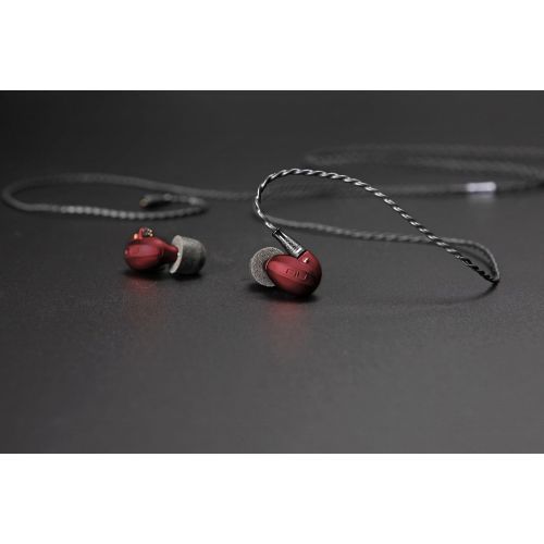  NuForce HEM1 in-Ear Monitors with Single Hi-Res Balanced Armature Driver, Red