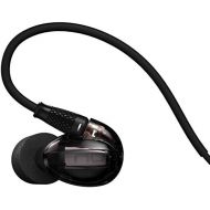 NuForce Hem Dynamic in-Ear Monitors Hi-Res Audio Noise Isolating Single Micro Dynamic Driver Microphone and Remote Charcoal Black (Hem-Dynamic-Black)
