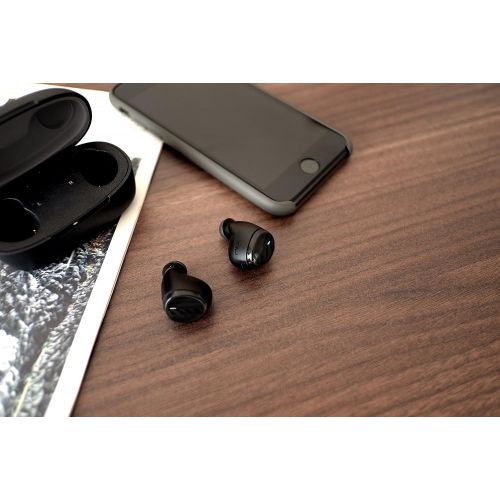  NuForce BEFREE5-BLACK Optoma Be Free5 Truly Wireless Earbuds with 16H Battery Life and Quick Charge Sweat Proof AAC Support Activate Siri and Google Assistant Headphone Black