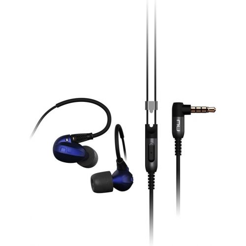  NuForce HEM1 in-Ear Monitors with Single Hi-Res Balanced Armature Driver, Blue
