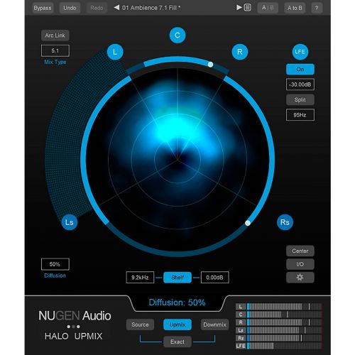  NuGen Audio},description:Halo Upmix: From naturally extracted and expanded soundscapes to full cinematic big-stage enhancement, Halo upmix delivers with intuitive ease, all the con