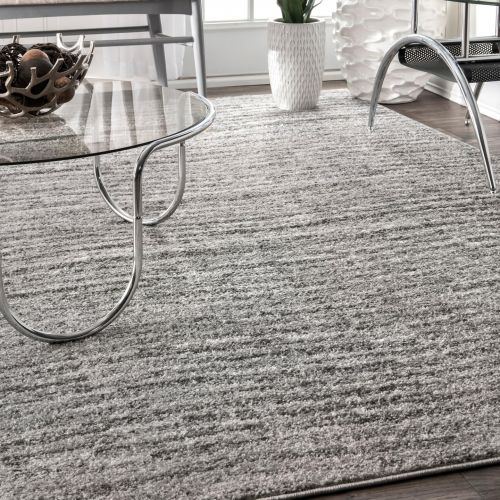  NuLOOM nuLOOM Waves Ripple Contemporary Sherill Accent Rug, 2 x 3, Grey, Gray