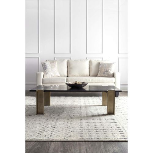  NuLOOM nuLOOM Contemporary Transitional Moroccan Trellis Area Rug, Grey, 4 x 6