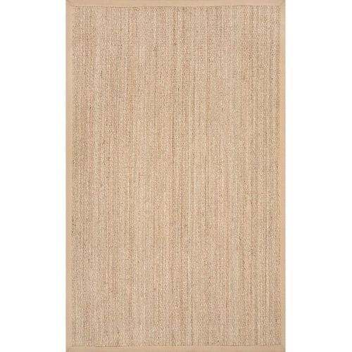  NuLOOM nuLOOM 200BHSG01A-8010 Elijah Seagrass Natural Area Rug, 8 x 10, Beige