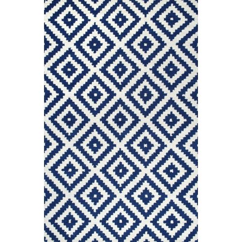  NuLOOM nuLOOM MTVS174C Wool Rug, 6 x 9, Navy