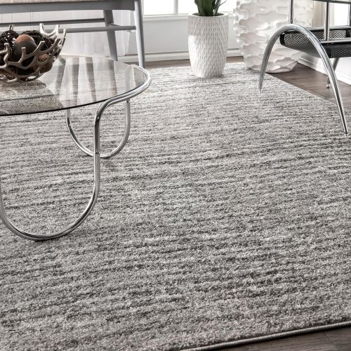  NuLOOM nuLOOM Contemporary Sherill Wind Area Rug, 6 7 x 9, Grey