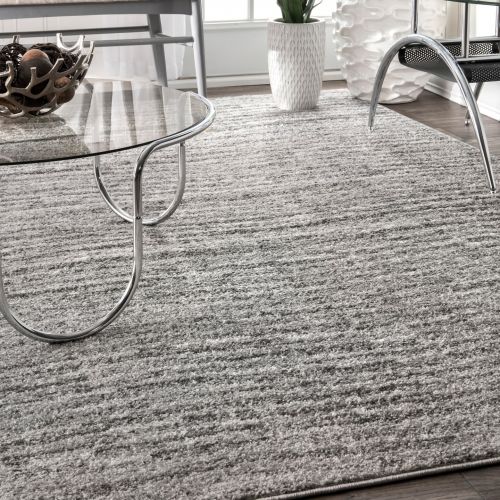  NuLOOM nuLOOM 200BDSM01A-76096 Ripple Contemporary Sherill Area Rug, 7 6 x 9 6, Grey, 6 6, Gray