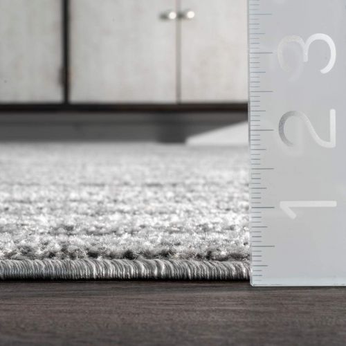  nuLOOM Ripple Contemporary Sherill Area Rug, 8 2 x 11 6, Grey, Gray