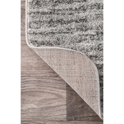  NuLOOM nuLOOM Ripple Contemporary Sherill Area Rug, 12 x 15, Grey, Gray
