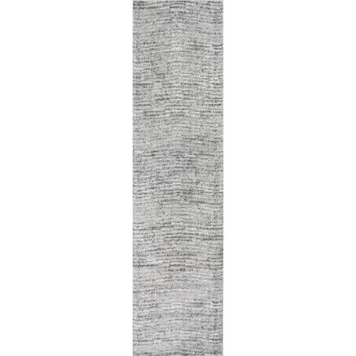  NuLOOM nuLOOM BDSM01A Ripple Contemporary Sherill Runner Rug, 2 6 x 12, Grey, Gray
