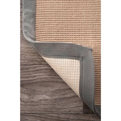  NuLOOM nuLOOM Machine Woven Catharine Area Rug, Light Grey, 5 x 8