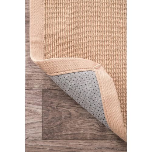  NuLOOM nuLOOM Machine Woven Catharine Area Rug, Light Grey, 5 x 8