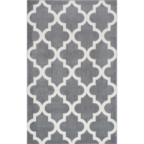  NuLOOM nuLOOM RZPL02A Meeker Trellis Rug, 6 7 x 9, Grey