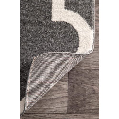  NuLOOM nuLOOM RZPL02A Meeker Trellis Rug, 6 7 x 9, Grey