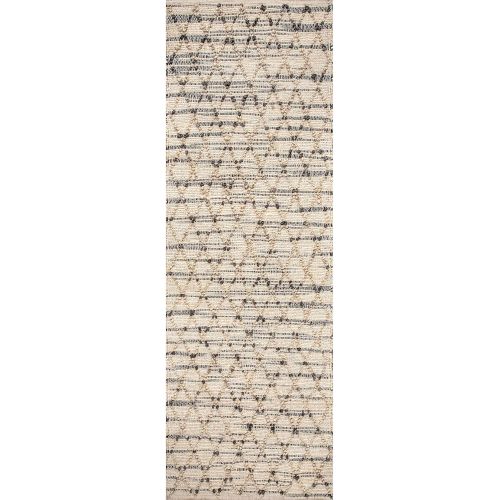  NuLOOM nuLOOM GRNT01A Amelia Jute Lattice Area Rug, 7 6 x 9 6, Natural