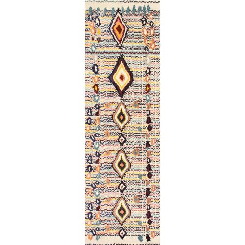  NuLOOM nuLOOM KKCB13A Moroccan Motley Rug, 4 x 6, Multicolor