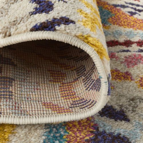  NuLOOM nuLOOM KKCB13A Moroccan Motley Rug, 4 x 6, Multicolor