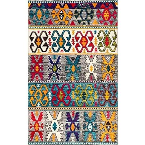  NuLOOM nuLOOM ECCR31A Nordic Jean Area Rug, 6 7 x 9, Multi