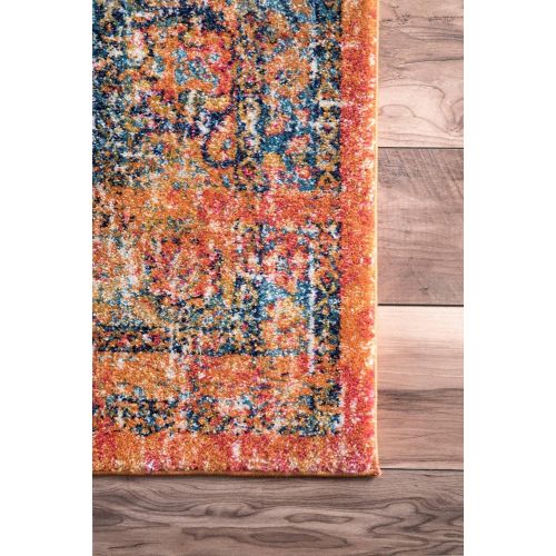  NuLOOM nuLOOM Persian Vintage Olivia Rug, 5 x 7 5, Orange