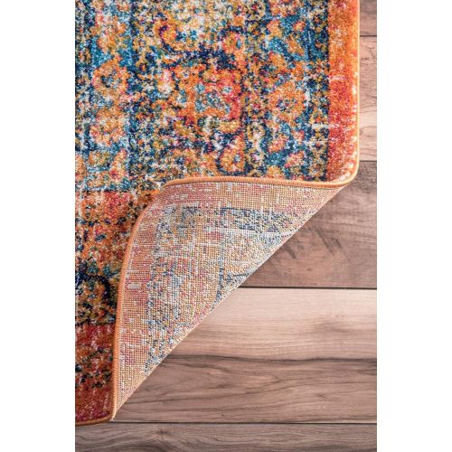  NuLOOM nuLOOM Persian Vintage Olivia Rug, 5 x 7 5, Orange