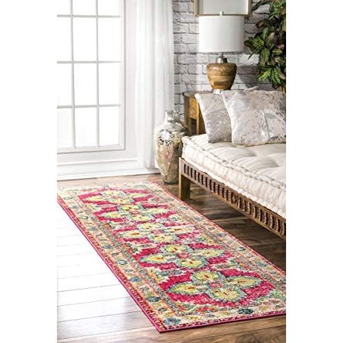  NuLOOM nuLOOM KKCB45A Vintage Persian Julia Area Rug, 5 3 x 7 7, Blue