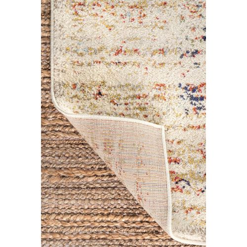  NuLOOM nuLOOM KKCB23A Grey Distressed Persian Sarita Area Rug, 5.3 x 7.7, Grey