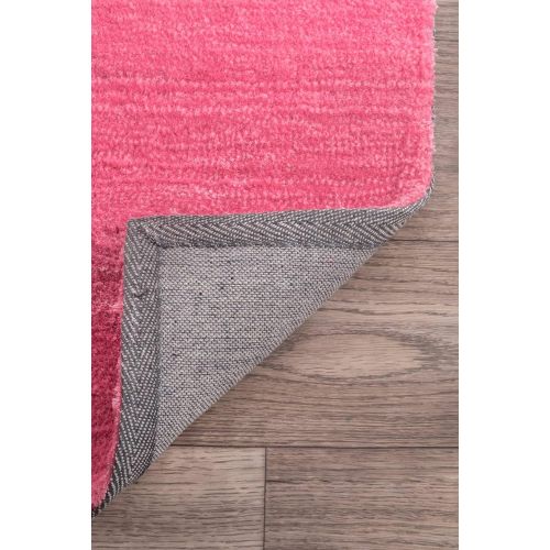 NuLOOM nuLOOM AWVE18C Hand Tufted Ombre Bernetta Area Rug, 6 x 9, Pink