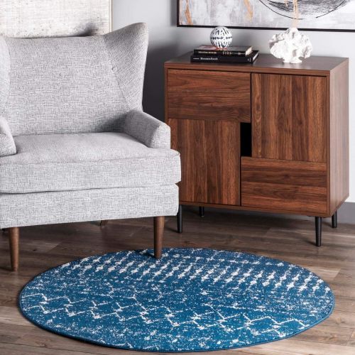  NuLOOM nuLOOM RZBD16F Moroccan Blythe Area Rug, 9 x 12, Blue