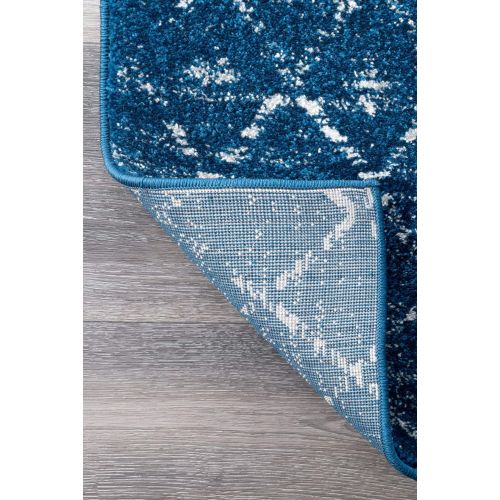  NuLOOM nuLOOM RZBD16F Moroccan Blythe Area Rug, 9 x 12, Blue