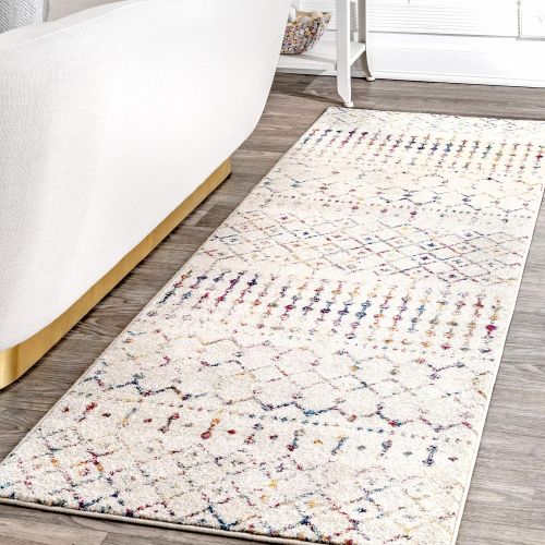  NuLOOM nuLOOM RZBD16F Moroccan Blythe Area Rug, 9 x 12, Blue