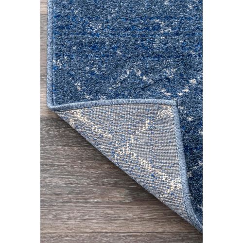  NuLOOM nuLOOM RZBD16F Moroccan Blythe Area Rug, 9 x 12, Blue