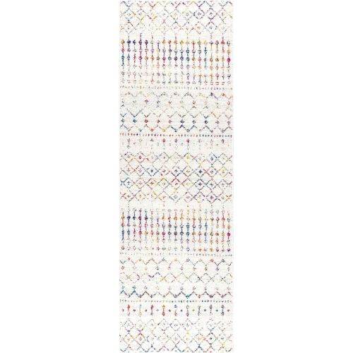  NuLOOM nuLOOM RZBD16F Moroccan Blythe Area Rug, 9 x 12, Blue