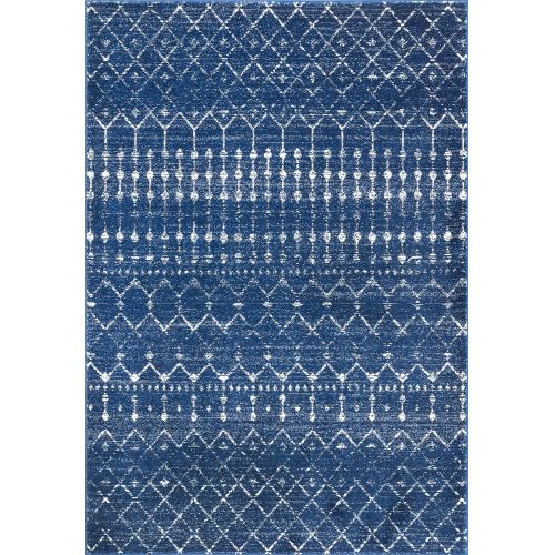  NuLOOM nuLOOM RZBD16F Moroccan Blythe Area Rug, 9 x 12, Blue