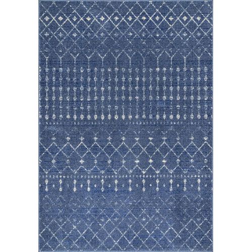  NuLOOM nuLOOM RZBD16F Moroccan Blythe Area Rug, 9 x 12, Blue