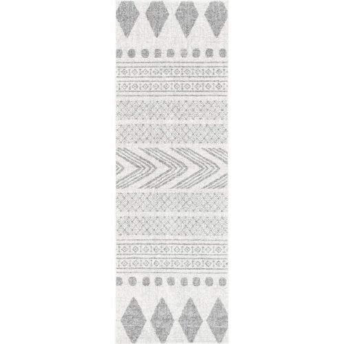  NuLOOM nuLOOM RZBD71A Shaina Tribal Rug, 5 x 7 5, Grey