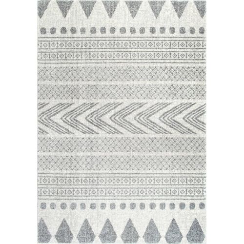  NuLOOM nuLOOM RZBD71A Shaina Tribal Rug, 5 x 7 5, Grey