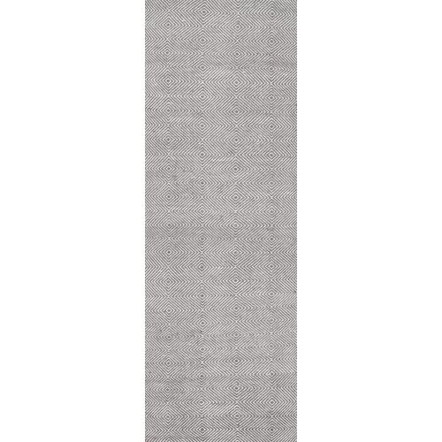  NuLOOM nuLOOM Handmade Fancy Trellis Wool Paddle Runner Area Rugs, 2 6 x 8, Grey