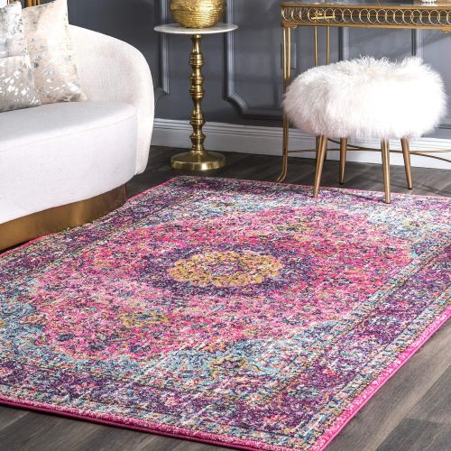  NuLOOM nuLOOM Vintage Persian Verona Area Rug, 9 x 12, Dark Blue