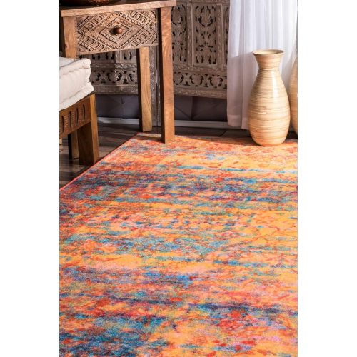  NuLOOM nuLOOM 200MCGZ37A Vintage Stiles Area Rug, 5 x 8, Yellow