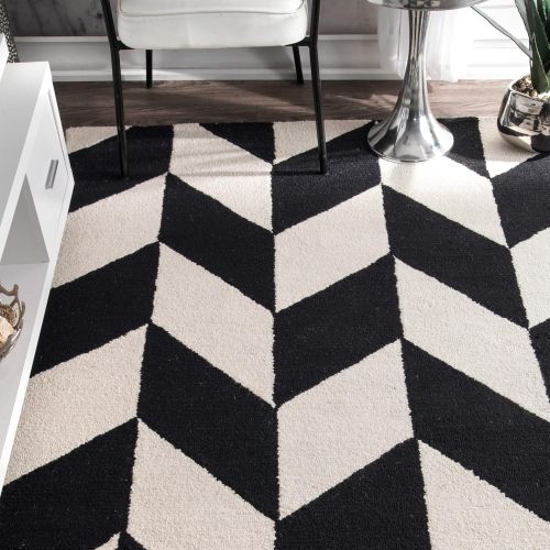  NuLOOM Handmade Mod Tiles Wool Rug