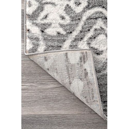  NuLOOM nuLOOM RZBD78A Spotted Lattice Area Rug, 8 x 10, Dark Grey