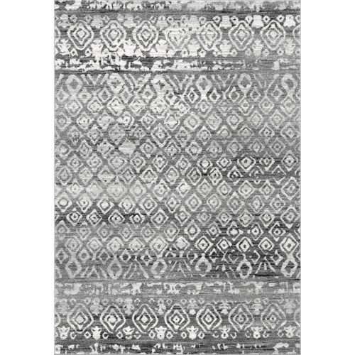  NuLOOM nuLOOM RZBD78A Spotted Lattice Area Rug, 8 x 10, Dark Grey