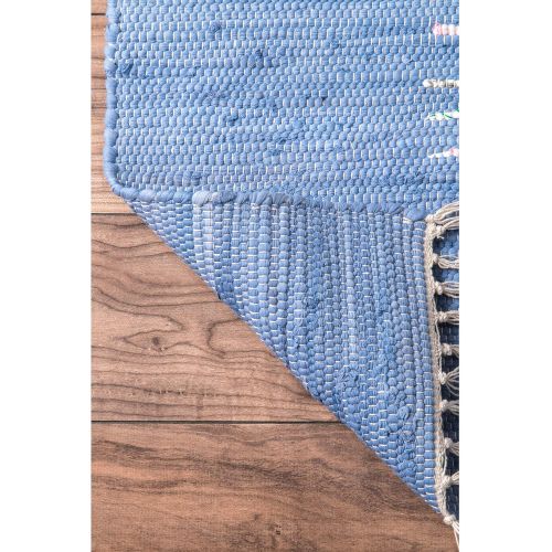  NuLOOM nuLOOM Madison Collection Contemporary Hand Made Area Rug, 8-Feet by 10-Feet, Denim