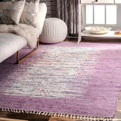  NuLOOM nuLOOM Madison Collection Contemporary Hand Made Area Rug, 8-Feet by 10-Feet, Denim