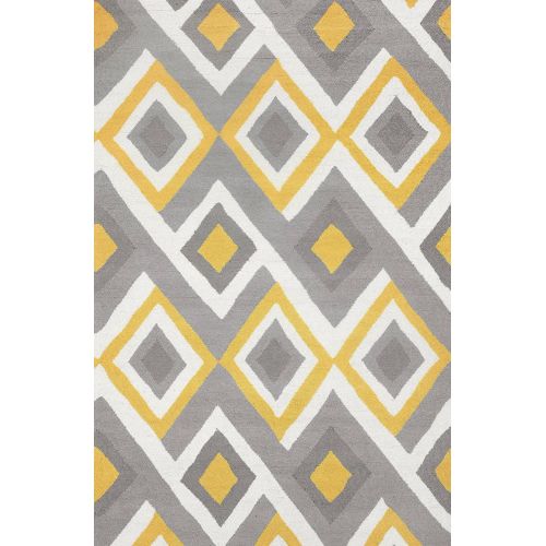  NuLOOM nuLOOM Contemporary Handmade Area Rug, 5-Feet by 8-Feet, Orange