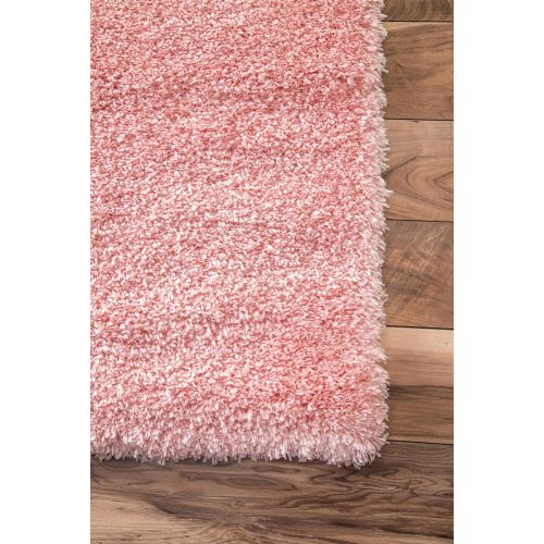  NuLOOM nuLOOM OZAS01A Soft Cloudy Shag Rug, 7 10 x 10, Snow White