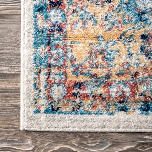  NuLOOM nuLOOM Lindsay Persian Vintage Area Rugs, 8 x 10, Brown