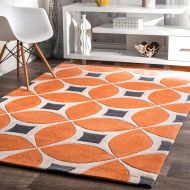 NuLOOM nuLOOM BHBC55A Hand Tufted Gabriela Area Rug, 5 x 8, Deep Orange